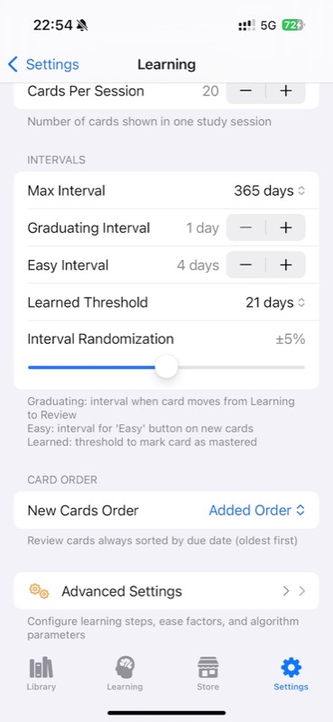 LinguaRead Progress — Reading statistics